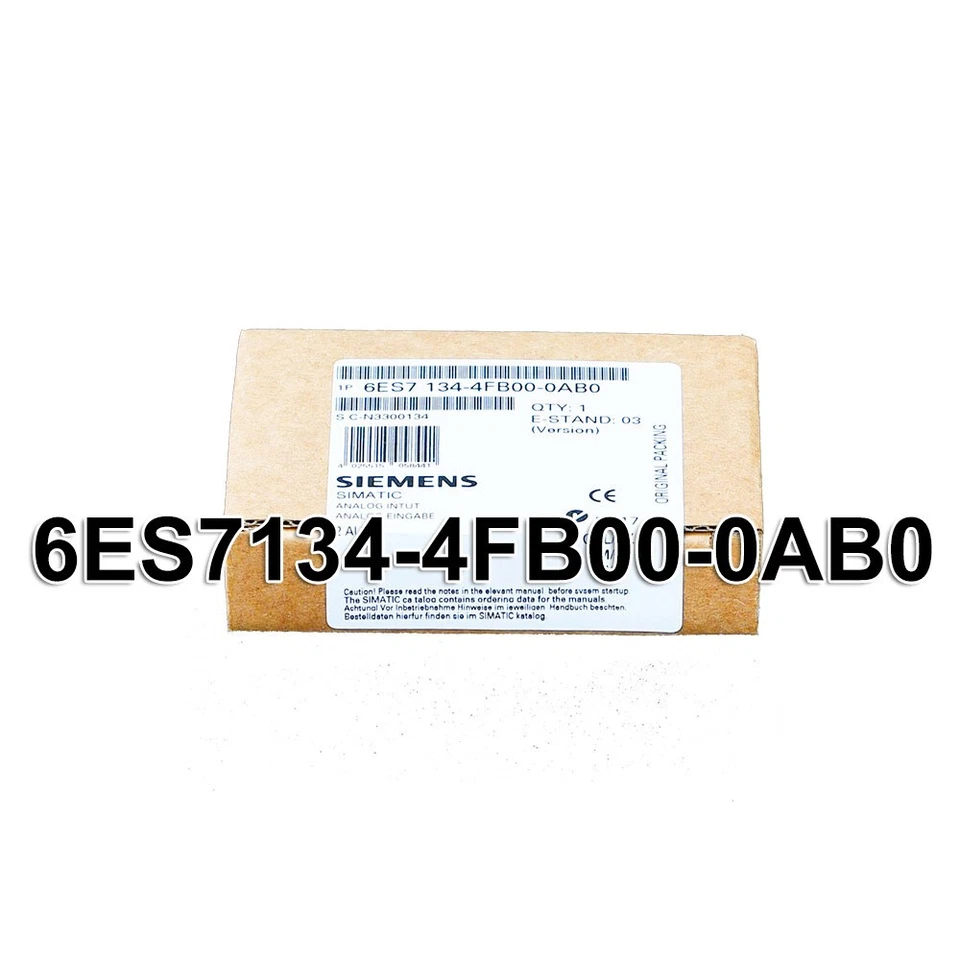 New Siemens 6ES7134-4FB00-0AB0 6ES7 134-4FB00-0AB0 SIMATIC DP ELECTRONIC MODULE - Image 4 of 4