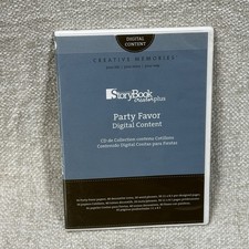 Creative Memories StoryBook Creator Plus Party Favor Digital Content CD Software