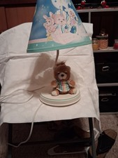 1980s Teddy Beddy Bear And Friends Nursery Table Lamp.