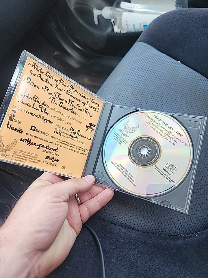 Crack The Sky - Raw CD Progressive Rock Grudge Records 1987 Works Rare HTF Foto 4 de 4