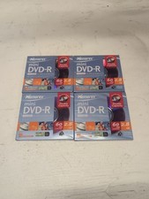Memorex Mini DVD-R 4 Pack 2.8GB 60 Min Double Sided for DVD Camcorder or PC