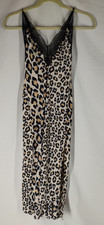 NWT Victoria Secret Womens Juniors XS Babydoll Cheetah Nighty Nightgown Lingerie
