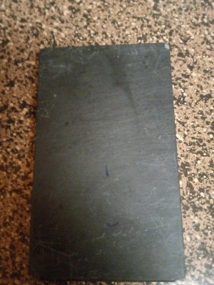 Juego de herramientas de caligrafía Ink Stone Suzuri amoladora vintage, Shodo Shuji pequeñas astillas. Foto 2 de 2