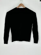 Todd Snyder Mens Sz M 100% Merino Wool Waffle Knit Crewneck Thermal Sweater R2