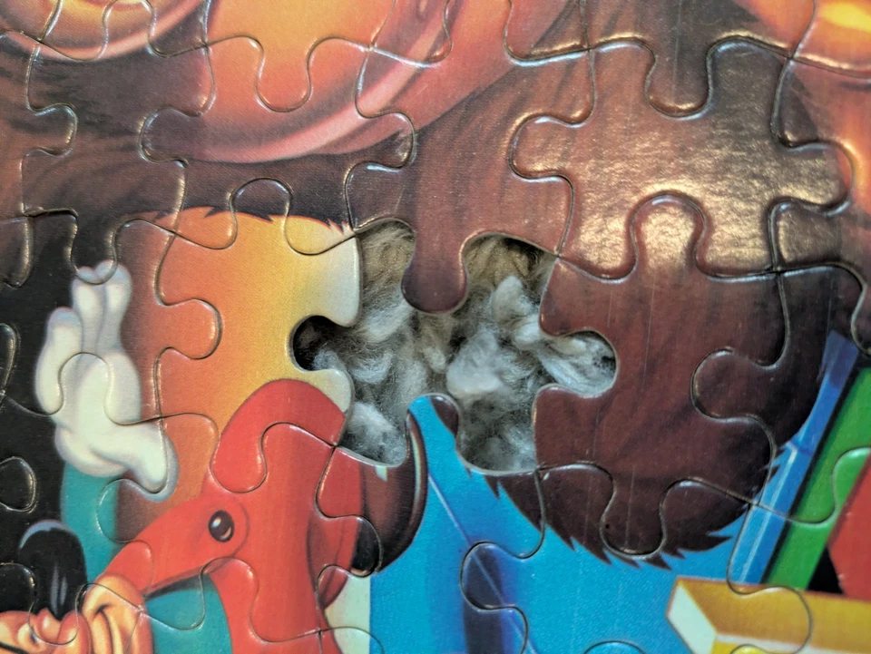 Rompecabezas Donkey Kong MB 1981 200 piezas Milton Bradley incompleto 2 piezas faltantes Foto 3 de 4