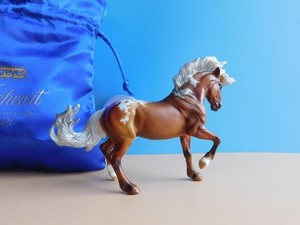 Breyer Stablemate Premier Club 2021 Bonus"Fireheart" Sooty Palomino Blanket Appy