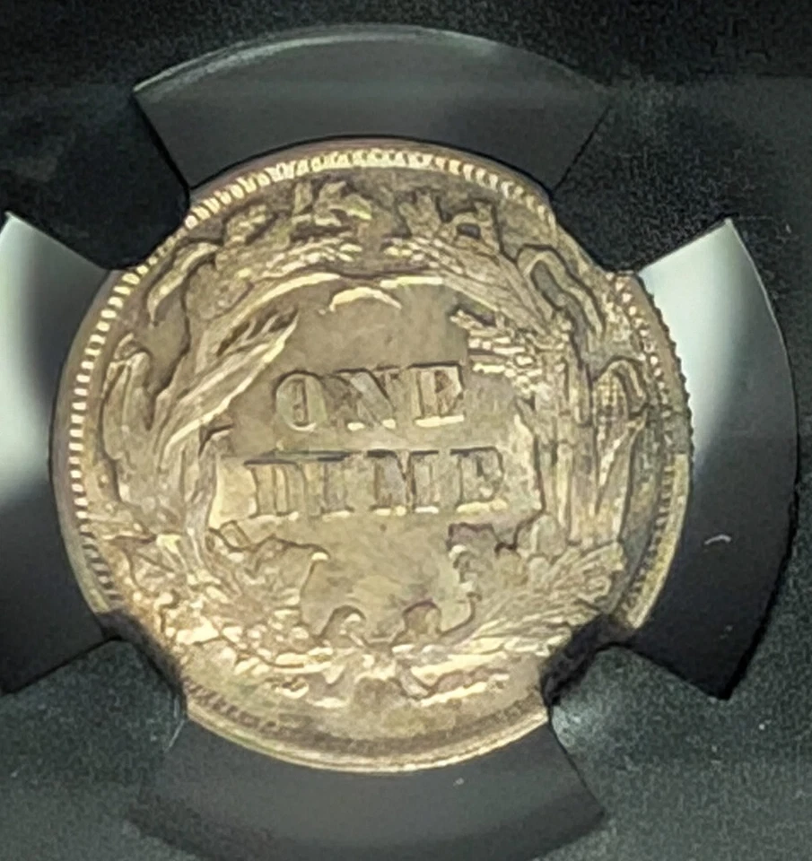 1887 Seated Liberty Dime NGC MS63 – VaultBox Series 5 – Certified Silver Coin - Image 4 of 4