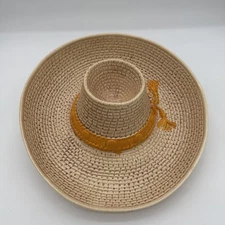 Whittier Ware Sombrero Server Party Hat Chip Dip Serving Bowl WPO-86 USA 12 1/2”