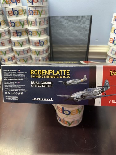 Eduard Bodenplatte 1/48 Dual Combo Limited edition FW190D-9 and Bf109G-14 - Picture 2 of 9
