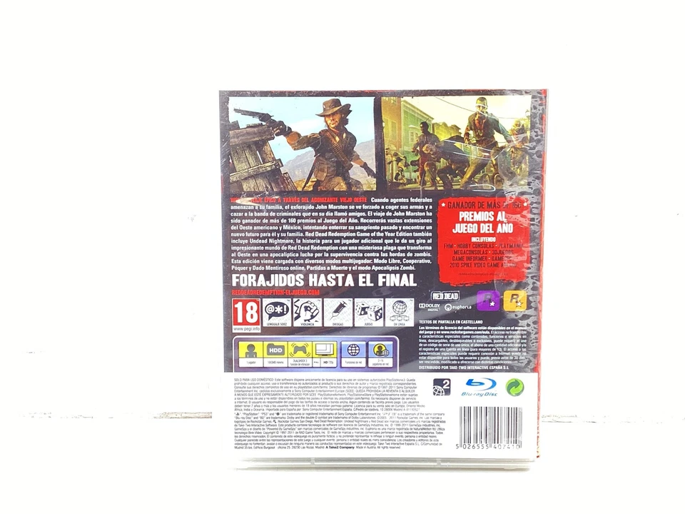 Red Dead Redemption GOTY PS3 (SP) [PO10219], foto 2 de 4