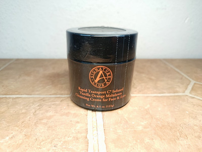 Signature Club A Cleansing Creme Face Eyes 4.5oz RTC Infused Vanilla Orange