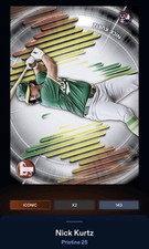 26 Topps Bunt DIGITAL Pristine Amped ICONIC Nick Kurtz