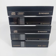 Pioneer 6 Disc CD Changer Magazine Lot of 5 Multi Play Cartridge PD-M Series OEM
