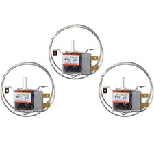 YXQ Mini Fridge Thermostat WPF-20 Universal 2 Pin AC 220V-250V 6A Silver