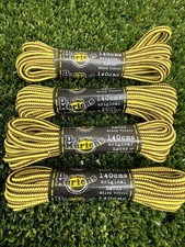 4 LOT Dr Martens 52in 140cm Round, Yellow/Brown Black Shoestrings Boot Laces