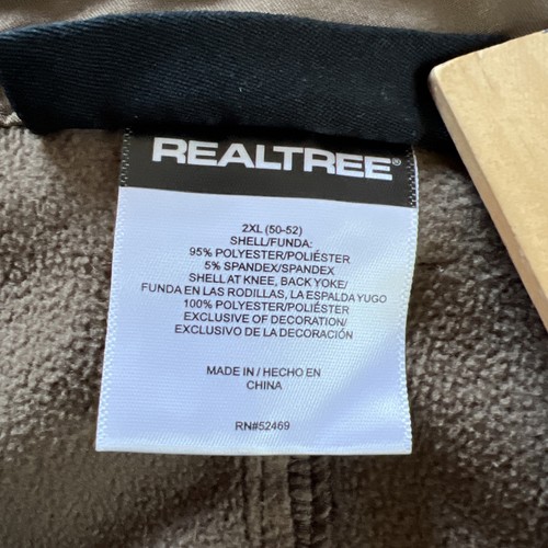 Realtree Pant's Men's 2XL Cargo Pockets Xtra Camo Hunting Zipper Ankle Easy Care - Picture 5 of 14