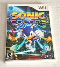 Sonic Colors (Nintendo Wii, Sega, 2010) Complete