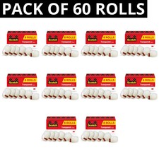 Scotch Transparent Tape Clear Tape for Office Home Use 1 Inch PACK OF 60 ROLLS