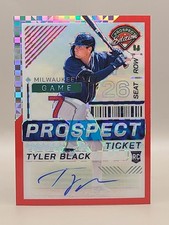 2024 Panini Prospect Edition #111 Tyler Black Red Power Signatures Holo #/99