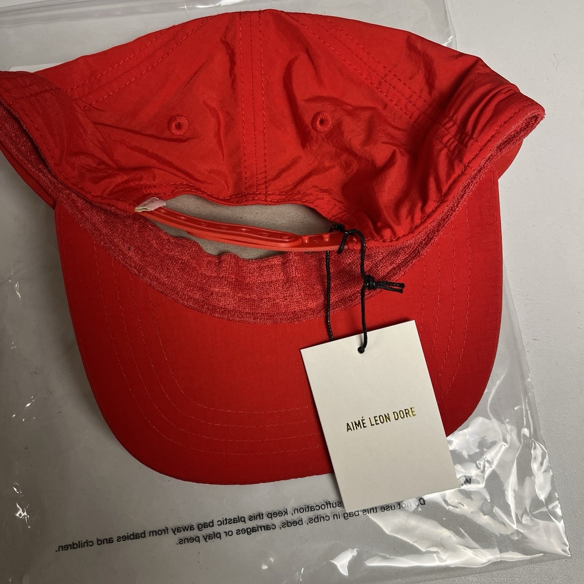 Aime Leon Dore Unisphere Hat Red Snapback Summer Nylon | eBay