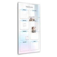 Glas Magnetboard Mit Wiederverwendbarer SchreibfläChe Schwarzem Marker Torwand