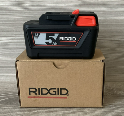 #ad RIDGID RB 1850 56518 18V 5.0 Ah amp hour Advanced Lithium Battery NEW in box $199.87