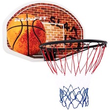 Multi Coloured Mini Basketball Door and Wall Hoop for Indoor and Outdoor Fun