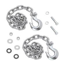  Towpower 49151 Goose Box Fifth Wheel Trailer Safety Chains, 20,000 lbs. 