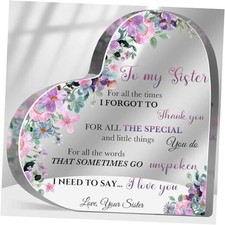 Thank You Sister Gift for Women Sister Gifts from Sister All special you do