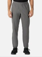 Soybu Woven Jogger Pant Stretch Fabric Water Resistant secure zip pockets