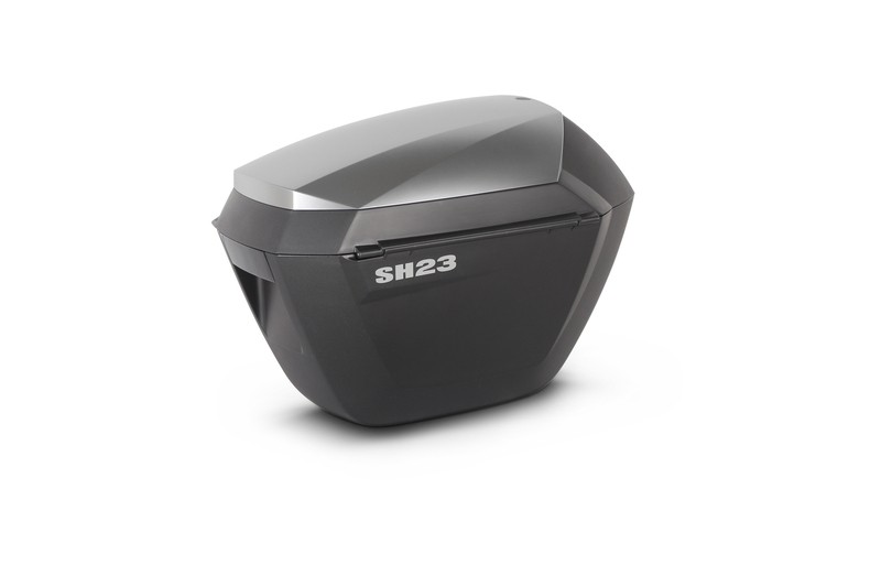 Valises SHAD SH23 alu pour moto sacoches laterales rigides impermeables 23L