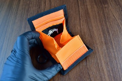 New STUSSY x PORTER Wallet Black Bi-fold With Box Yoshida Co Tokyo