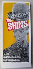 Shins 2007 Santa Barbara Artist S/N Silkscreen Concert Poster by Print Mafia
