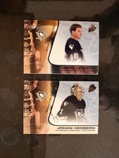 Lot of 2 - 2002-03 Pacific Quest For the Cup PITTSBURGH PENGUINS / Lemieux +