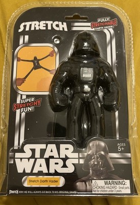 Stretch Star Wars Action Figure Darth Vader Hasbro Toy Returns To Original Shape