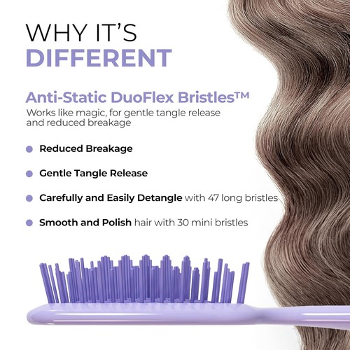 FHI Heat UNbrush Mini Entwirrbürste für schmerzfreies Bürsten auf allen nassen oder trockenen H - Bild 4 von 10