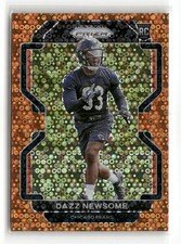 2021 Panini Prizm #427 Dazz Newsome Disco Chicago Bears