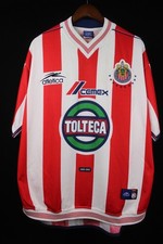 Chivas de Guadalajara Authentic Atletica Size MEDIUM 2000-2001 #7 RAMIREZ
