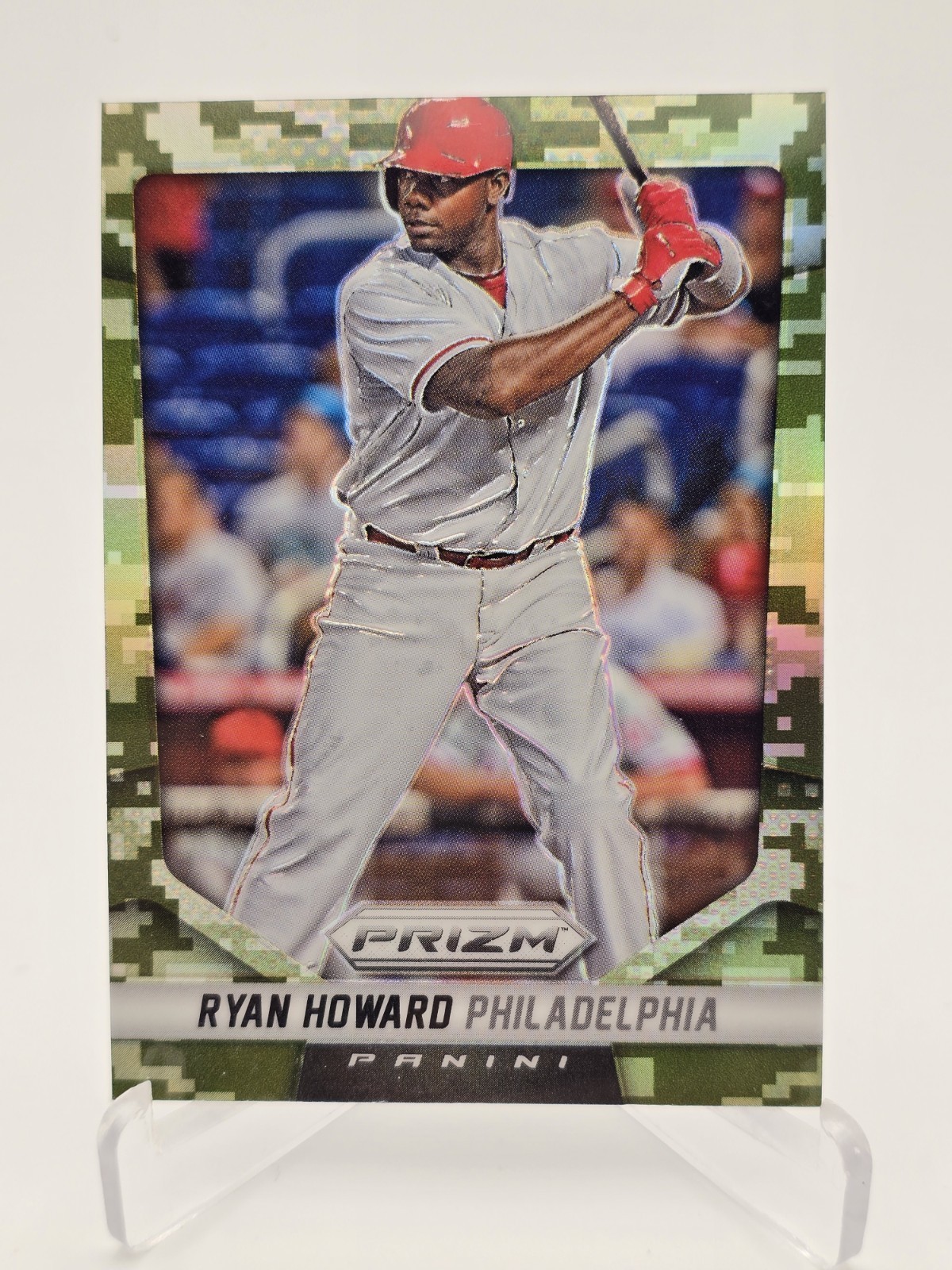 2014 Panini Prizm - Ryan Howard #17 Camo Prizm