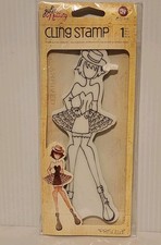 Julie Nutting Doll Cling Stamp "PRISCILLA" 910549