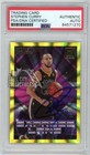 Stephen Curry 2018 Donruss Express Lane Laser Autograph Card #18 24/25 PSA/DNA