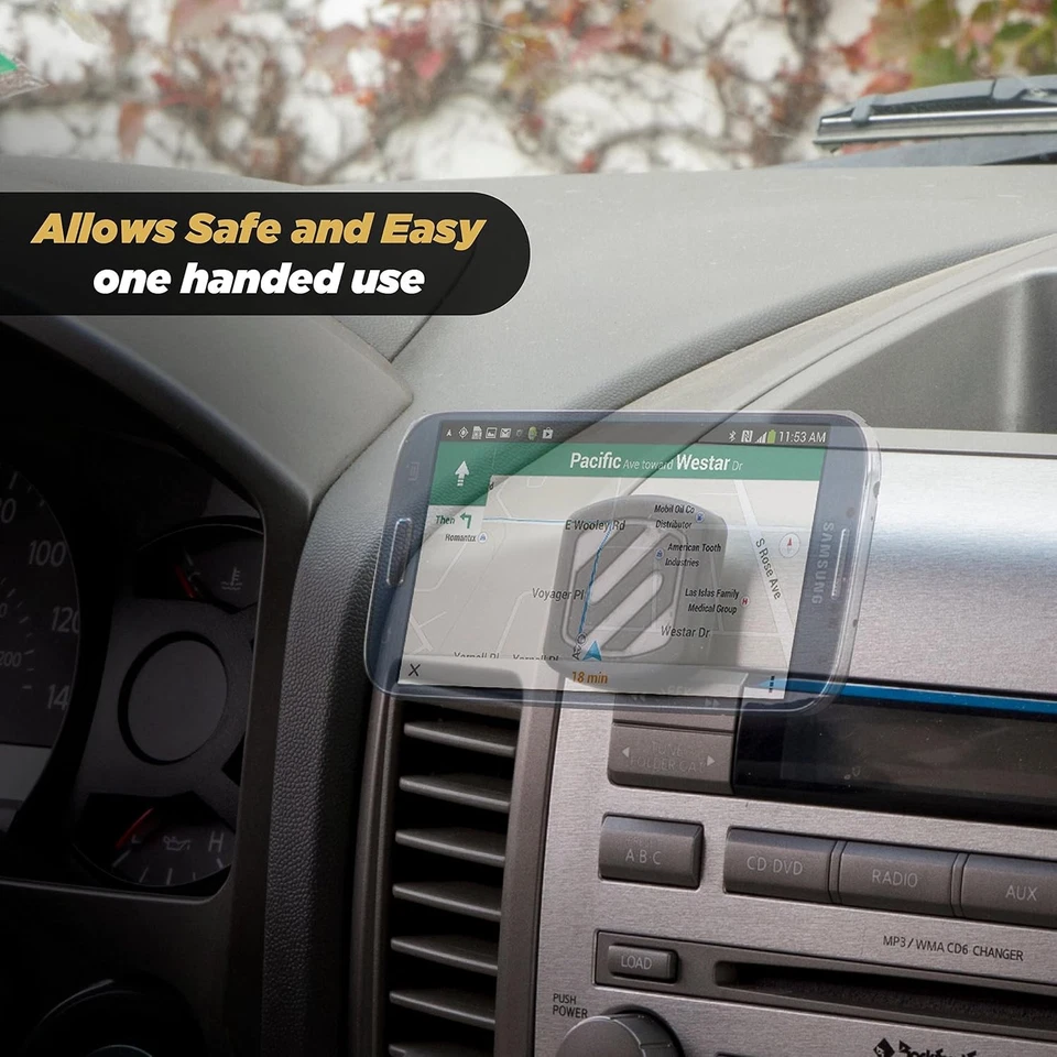 Scosche MAGFM-2PXCES0 MagicMount Flush Magnetic Car Mount, 2 Pack, Black - Image 3 of 4