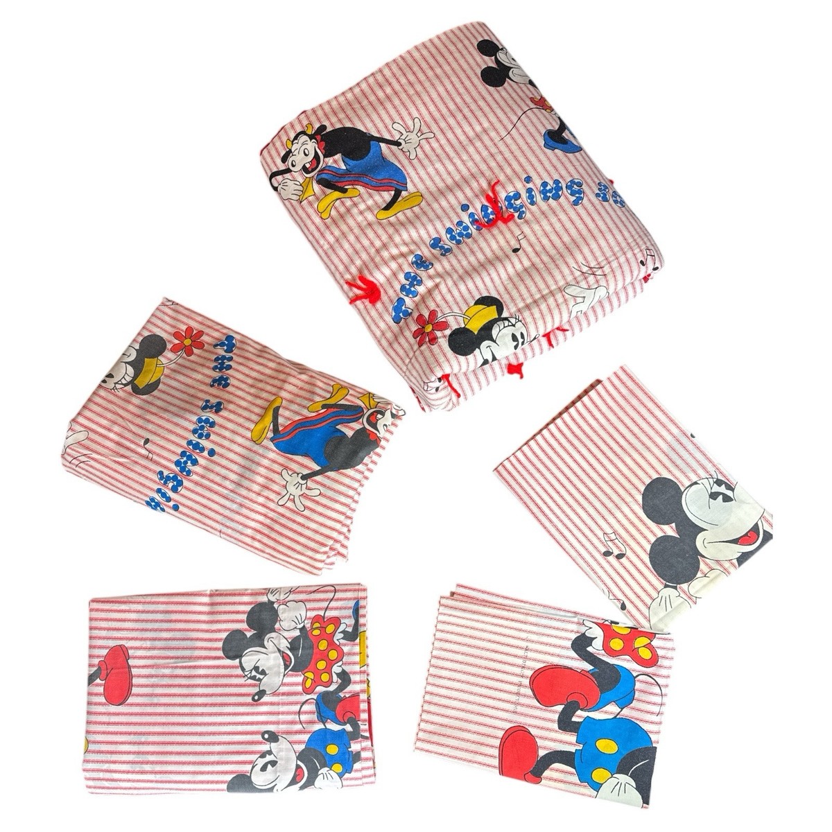 Vintage Mickey Mouse The Swinging 30's Twin Comforter Set