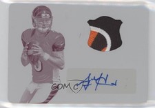 2014 Panini National Treasures Printing Plate Magenta 1/1 AJ McCarron Auto 5i2