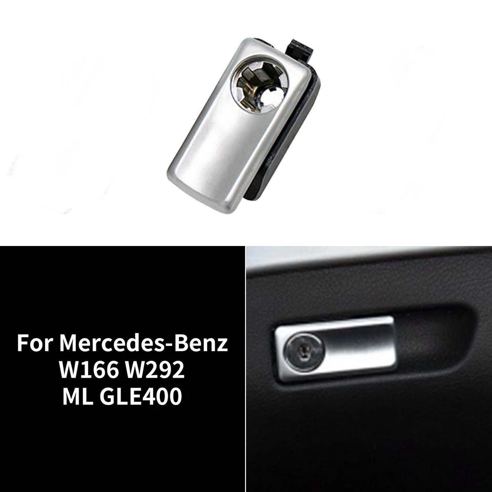 Glove Box Lock Latch Compartment Handle Cover for W292 W166 Mercedes-Benz ML GL Foto 2 de 4