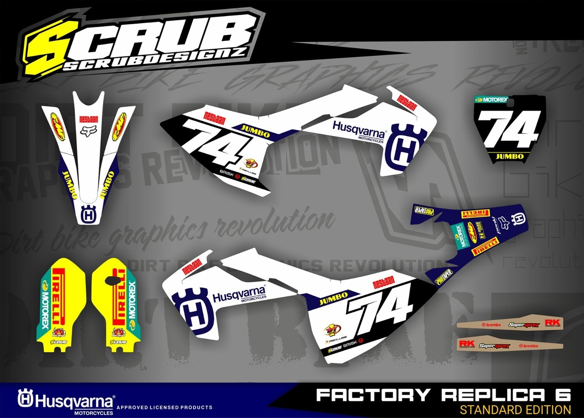 Husqvarna TC 85 2018 2019 2020 2021 2022 2023 2024 Graphics Decals