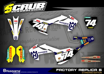 Husqvarna TC 85 2018 2019 2020 2021 2022 2023 2024 Graphics Decals