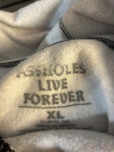 Arschlöcher*s Live Forever Teufel Schädel Tiger Rose Set. Hose Gr. Large Hoodie Gr. XL - Bild 7 von 15