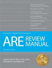 ARE Review Manual by David Kent Ballast: Used