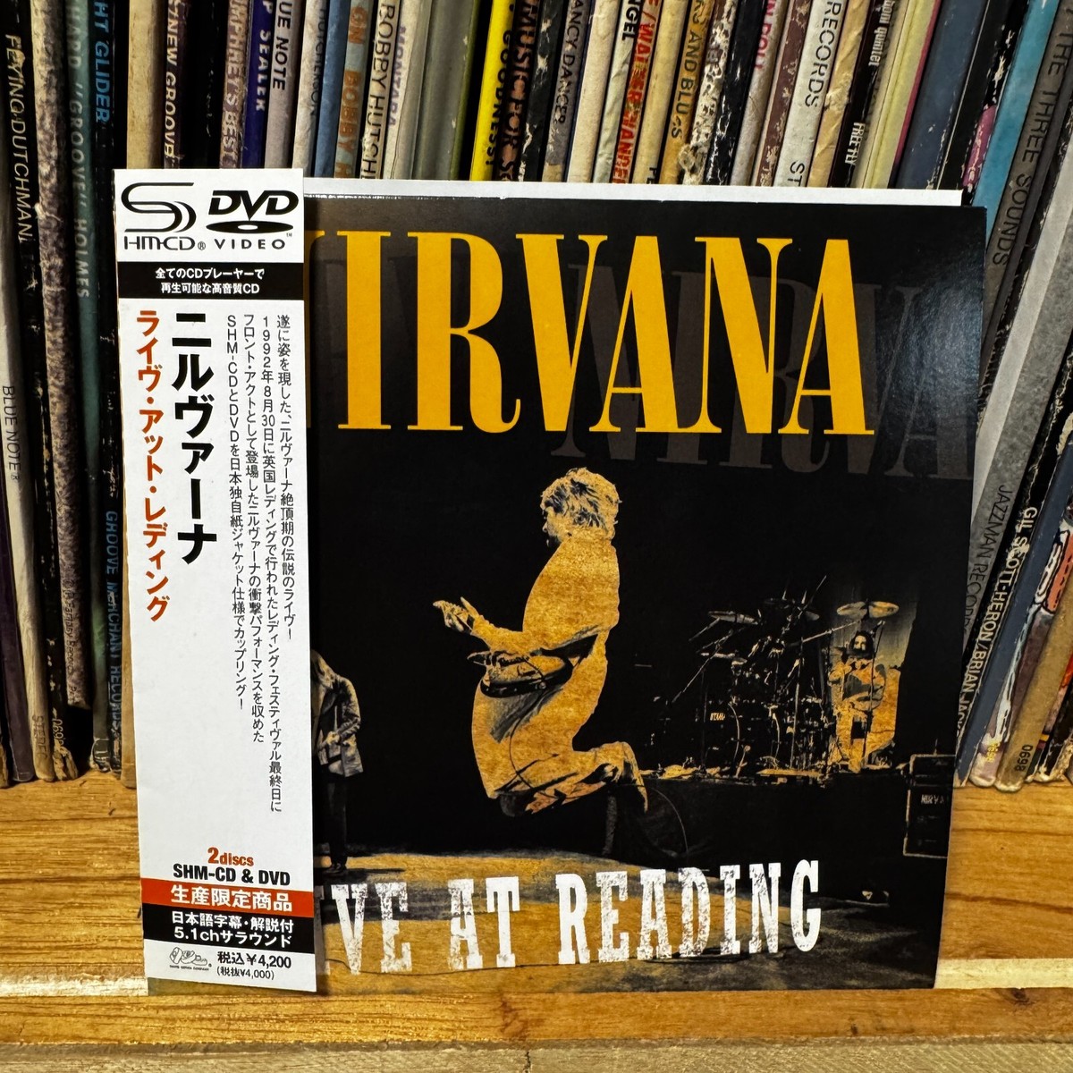 ミュージック NIRVANA DVD Nirvana – Live At Reading UICY-94346 JAPAN LTD CD DVD w/ OBI